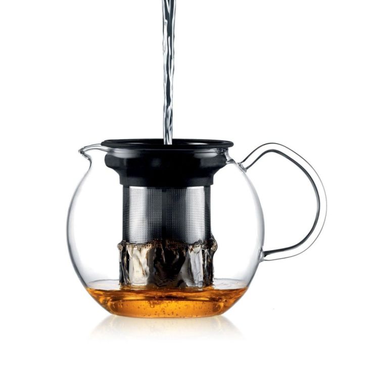 Bodum Theepot met rvs filter 500ml Assam (Transparant) - Panache (Koksijde)