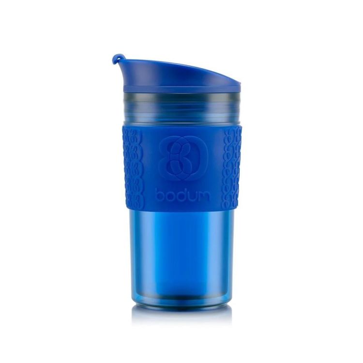 Bodum Travel Mug dubbelwandig 350ml (Candy Blue) - Panache (Koksijde)