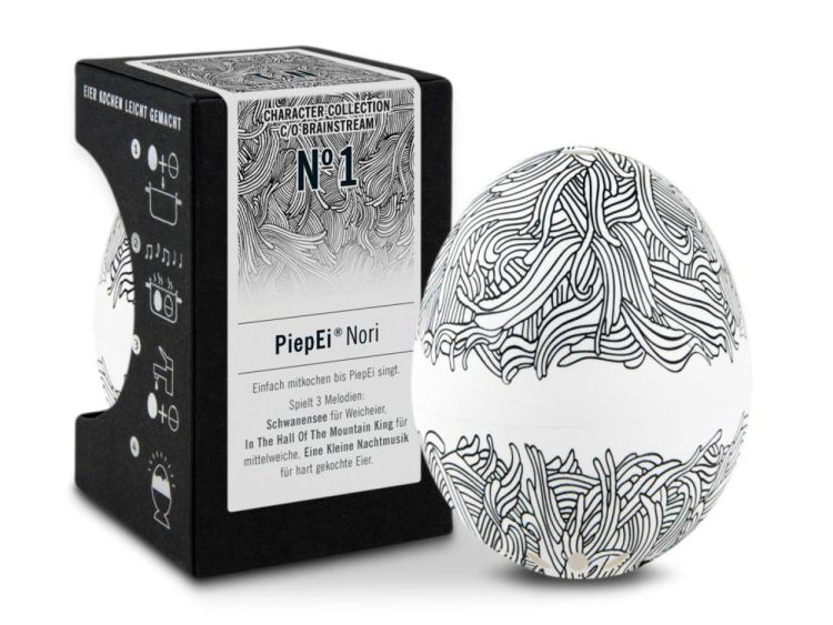 Brainstream BeepEgg Nori (Black & White) - Panache (Koksijde)