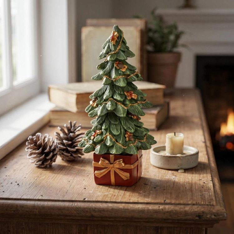 Brandless Sapin de Noël en résine 17 cm (Groen) - Panache (Koksijde)