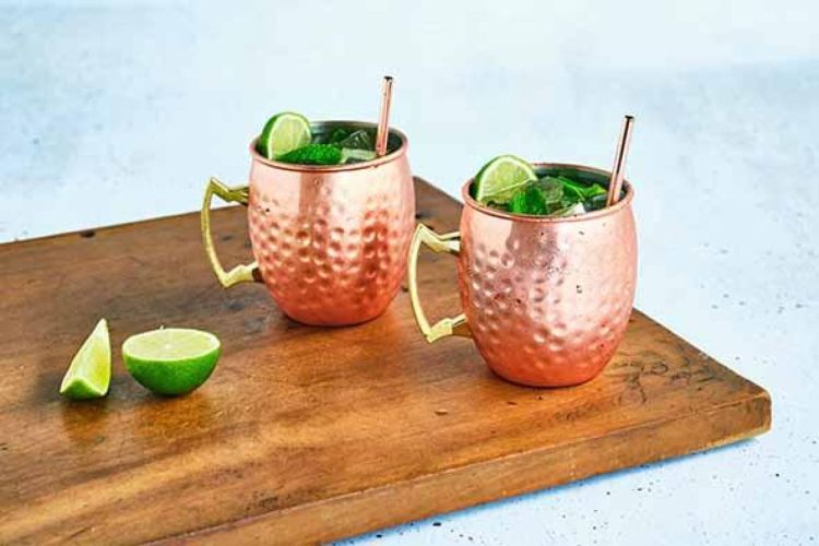 Brandless Moscow Mule mok 45cl (Koper) - Panache (Koksijde)