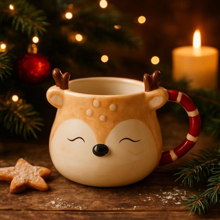 Brandless Mug Rendier 360ml (Multi) - Panache (Koksijde)