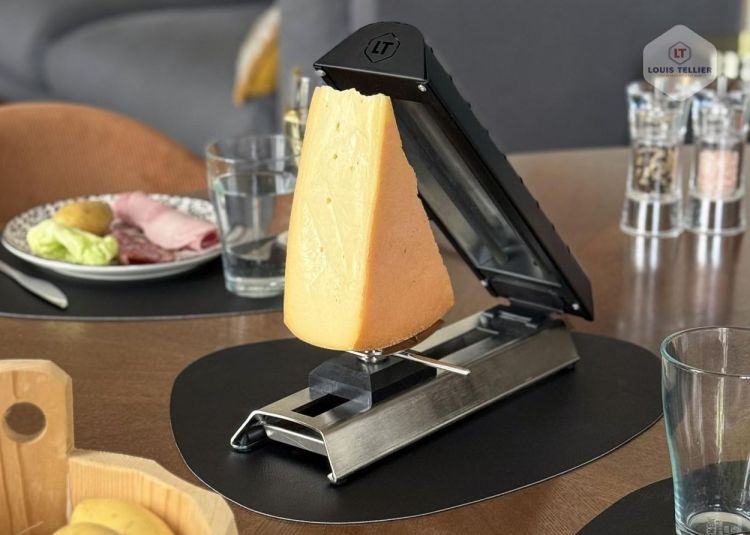 Louis Tellier Raclette kaassmelter Compact Pro (Zwart) - Panache (Koksijde)