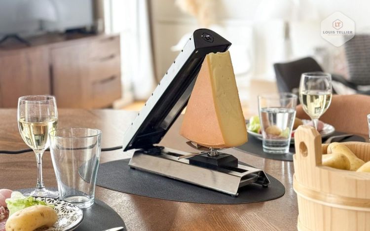 Louis Tellier Raclette kaassmelter Compact Pro (Zwart) - Panache (Koksijde)