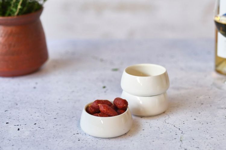 Brandless Serveerkommetje Torres 9cm H4cm (White) - Panache (Koksijde)