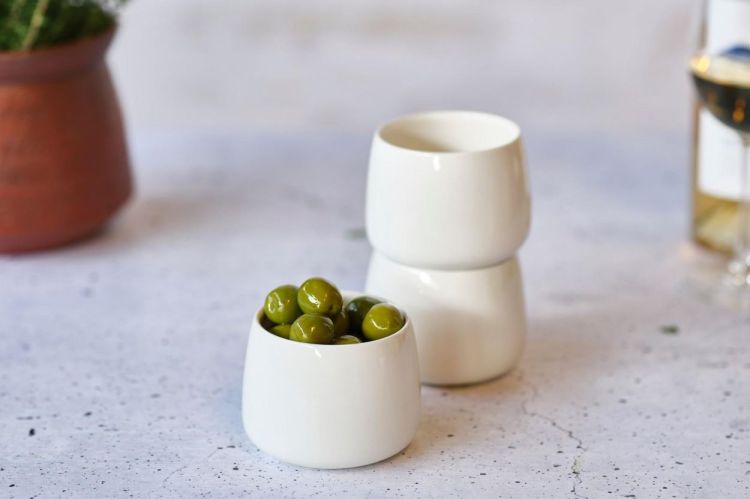 Brandless Serveerkommetje Torres 9cm H6,5cm (White) - Panache (Koksijde)