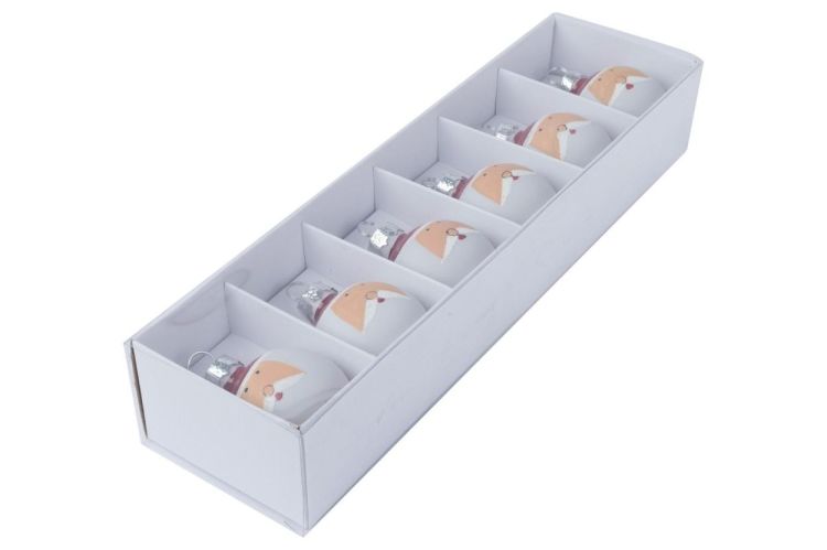 Brandless Set 6 naamkaartjes houders Kerstmannen (Multi) - Panache (Koksijde)