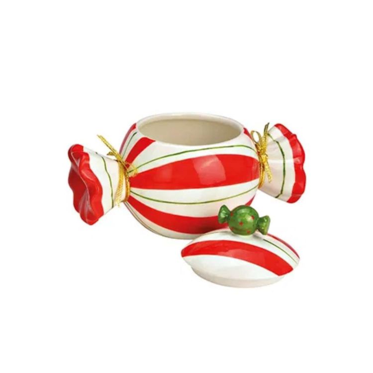 Brandless Snoeppot Kerst 19cm (Rood) - Panache (Koksijde)