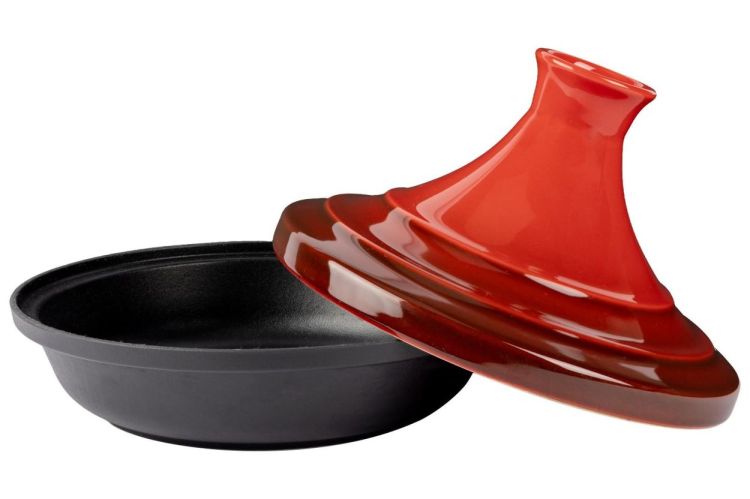 Brandless Tajine Fontestic 28,5cm H21cm (Rood) - Panache (Koksijde)