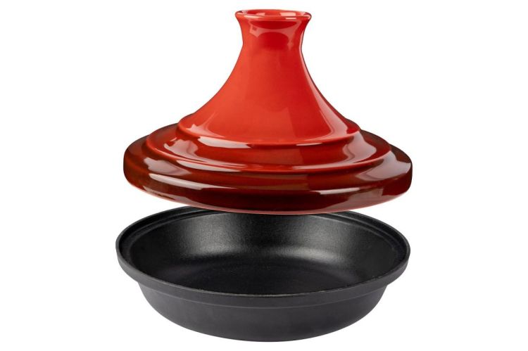 Brandless Tajine Fontestic 28,5cm H21cm (Rood) - Panache (Koksijde)