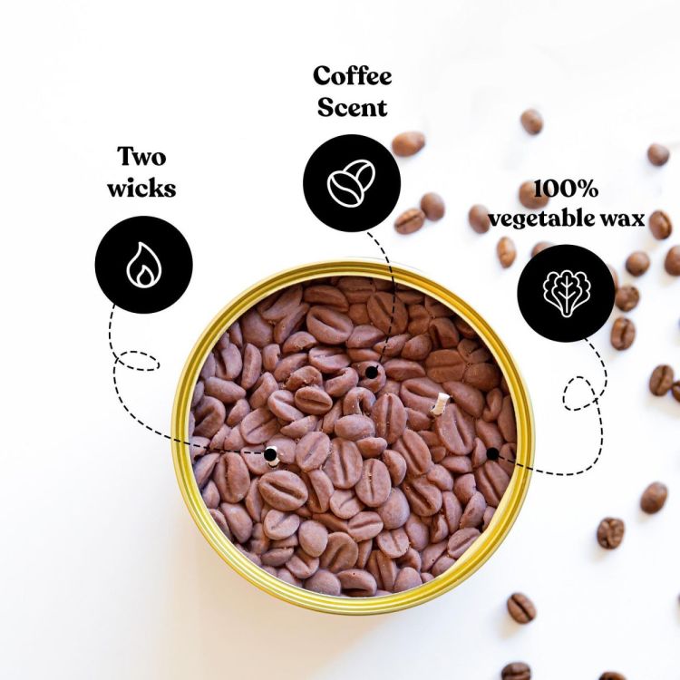 Candlecan Candlecan Coffee Beans (Multi) - Panache (Koksijde)