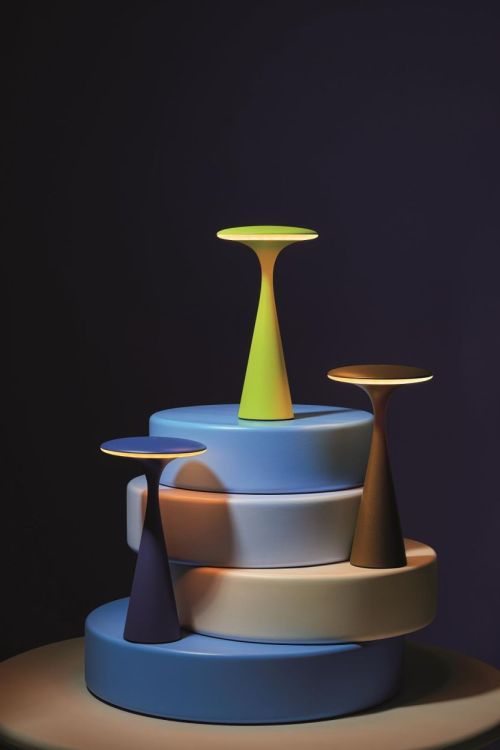 Chic Mic Ufo table lamp (Blue Majorelle) - Panache (Koksijde)