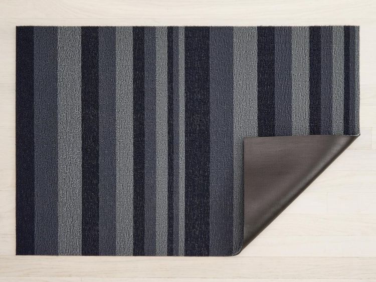 Chilewich Shag Mat 46x71cm Bounce Stripe (Storm) - Panache (Koksijde)