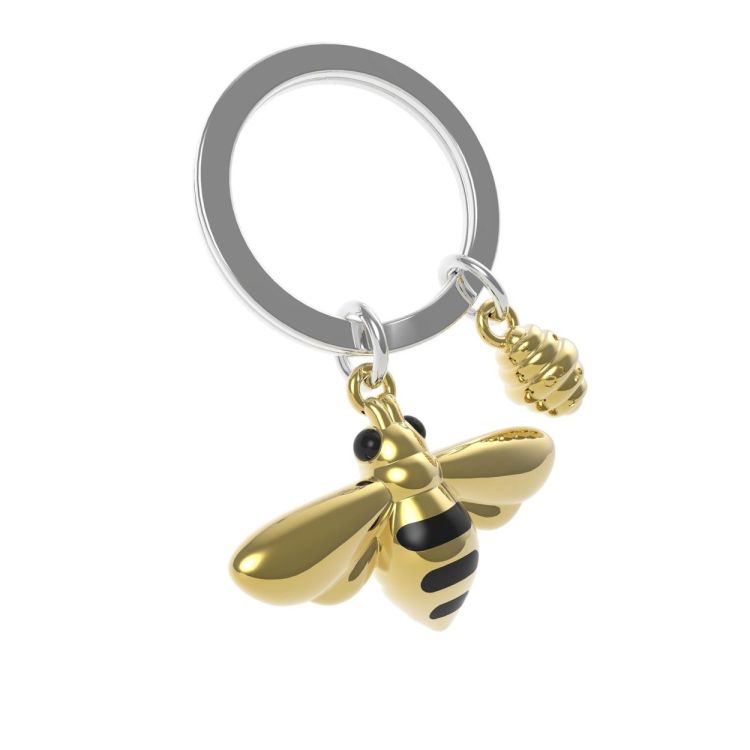 Chocli Keychain Bee with Honey (Gold) - Panache (Koksijde)