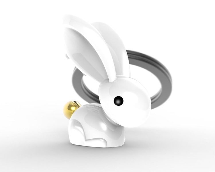 Chocli Keychain Bunny (White) - Panache (Koksijde)