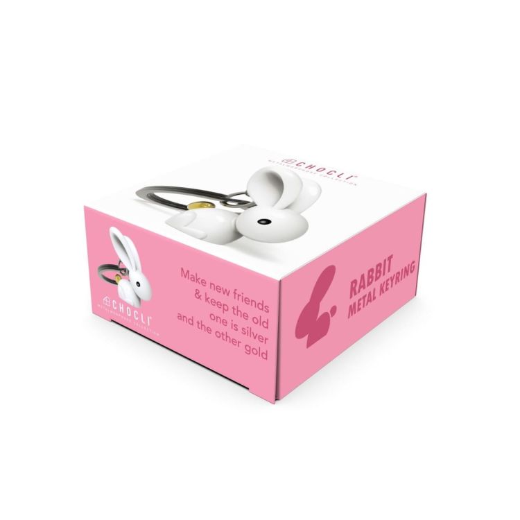 Chocli Keychain Bunny (White) - Panache (Koksijde)