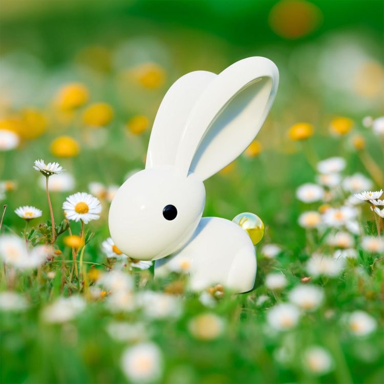 Chocli Keychain Bunny (White) - Panache (Koksijde)
