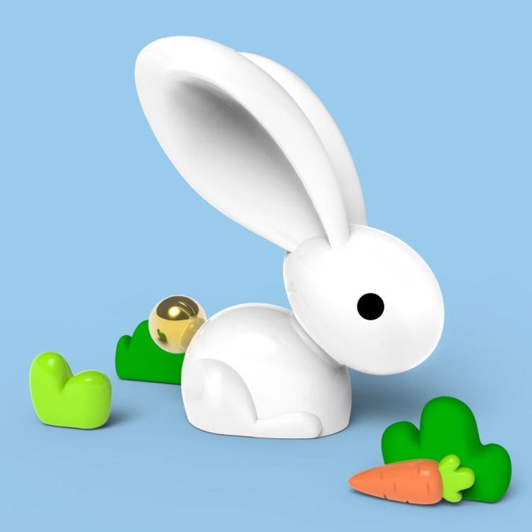 Chocli Keychain Bunny (White) - Panache (Koksijde)