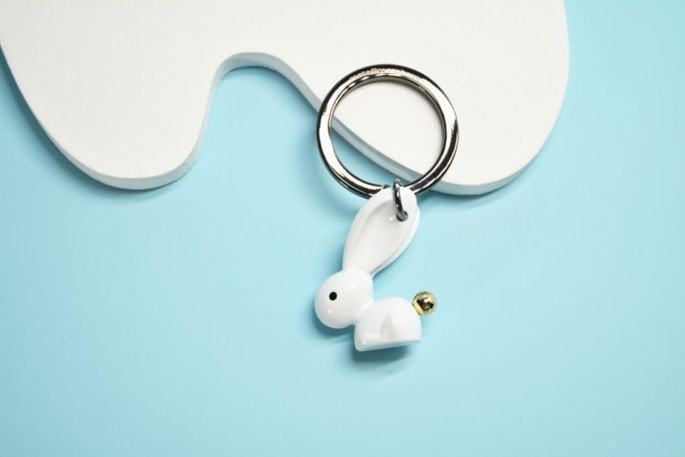 Chocli Keychain Bunny (White) - Panache (Koksijde)