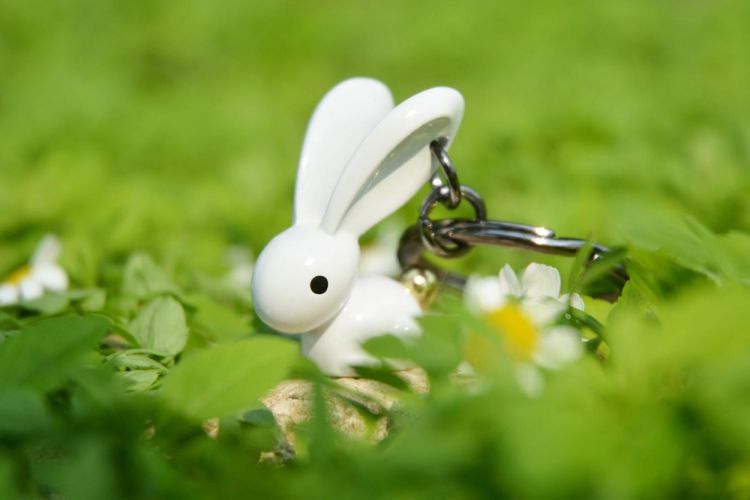 Chocli Keychain Bunny (White) - Panache (Koksijde)