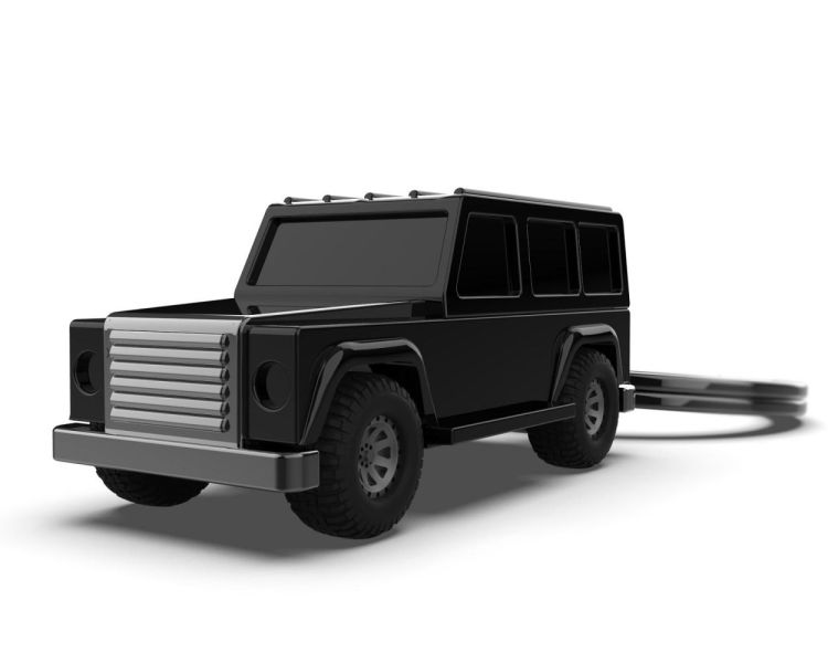 Chocli Keychain Car 4x4 (Black) - Panache (Koksijde)