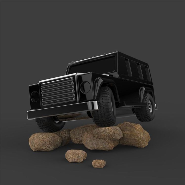 Chocli Keychain Car 4x4 (Black) - Panache (Koksijde)