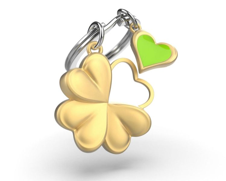 Chocli Keychain Clover Luck (Multi) - Panache (Koksijde)