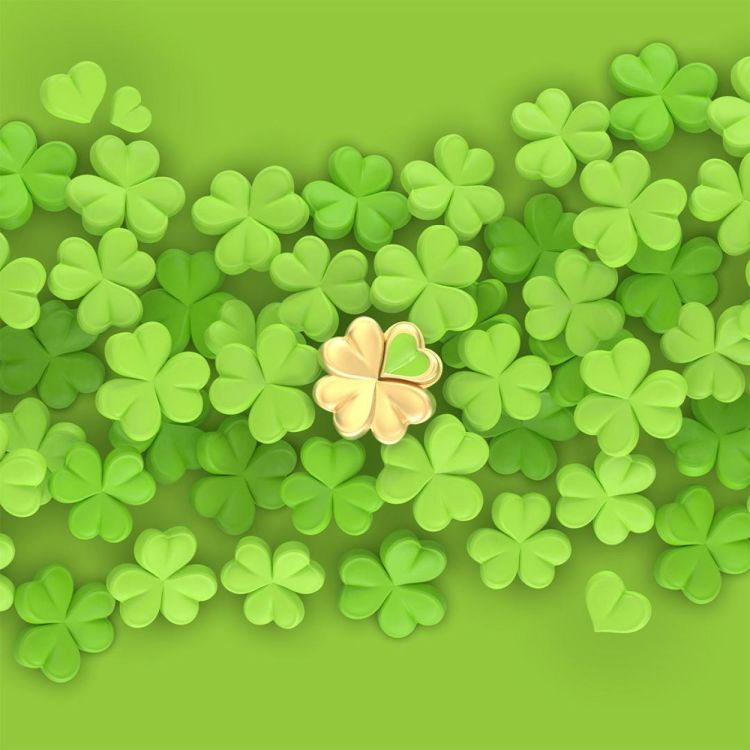 Chocli Keychain Clover Luck (Multi) - Panache (Koksijde)