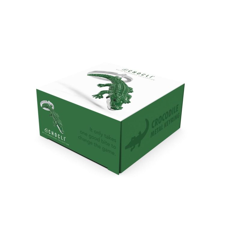 Chocli Keychain Crocodile (Green) - Panache (Koksijde)