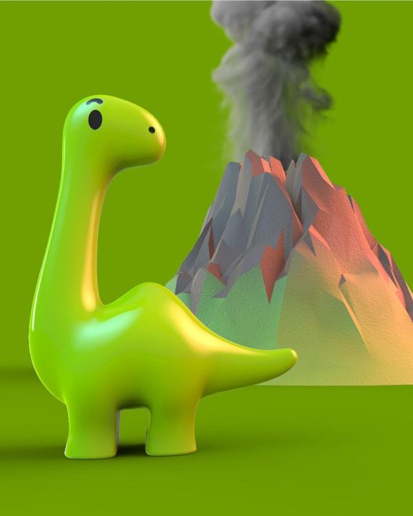 Chocli Keychain Dino (Green) - Panache (Koksijde)
