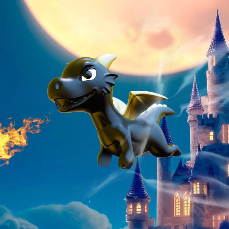 Chocli Keychain Dragon (Bullet) - Panache (Koksijde)