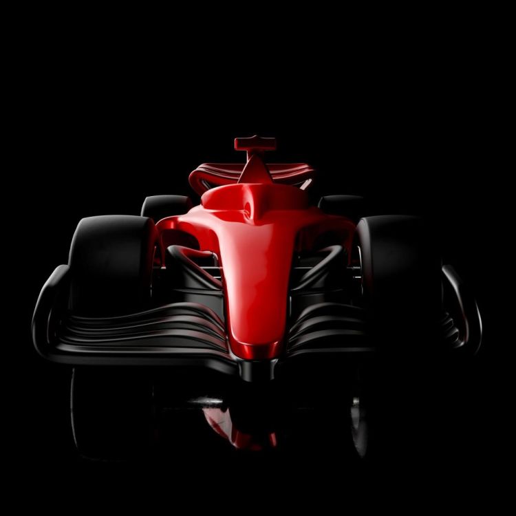 Chocli Keychain Formula racer car (Red) - Panache (Koksijde)