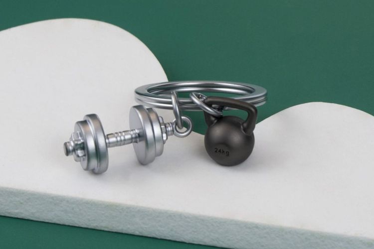 Chocli Keychain Gym with weights (Multi) - Panache (Koksijde)