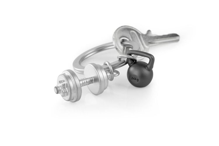 Chocli Keychain Gym with weights (Multi) - Panache (Koksijde)