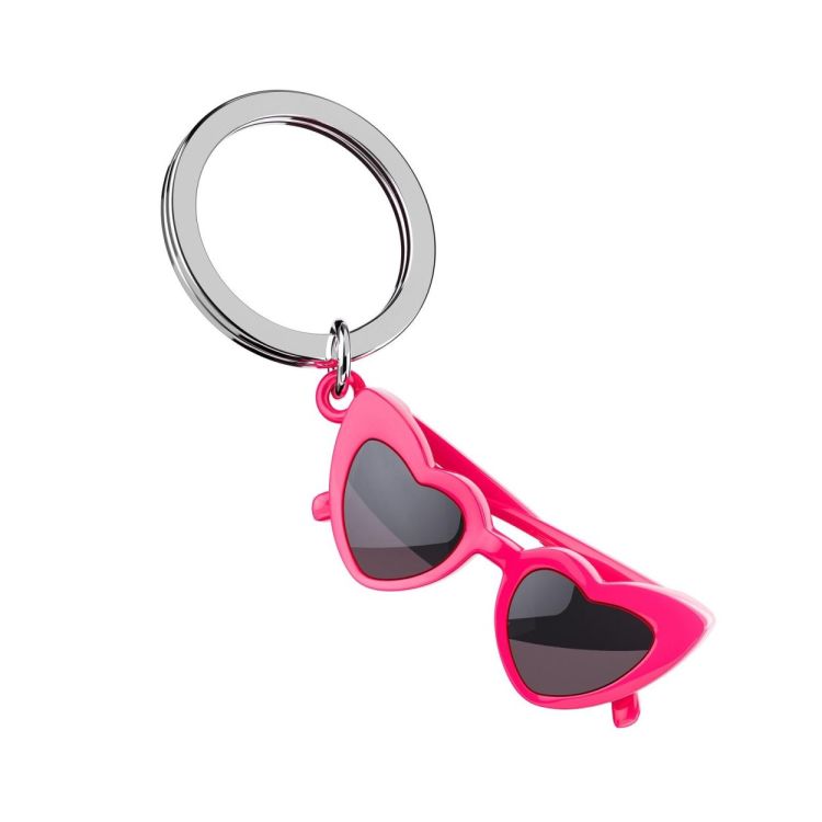 Chocli Keychain Heart Shaped Glasses (Pink) - Panache (Koksijde)