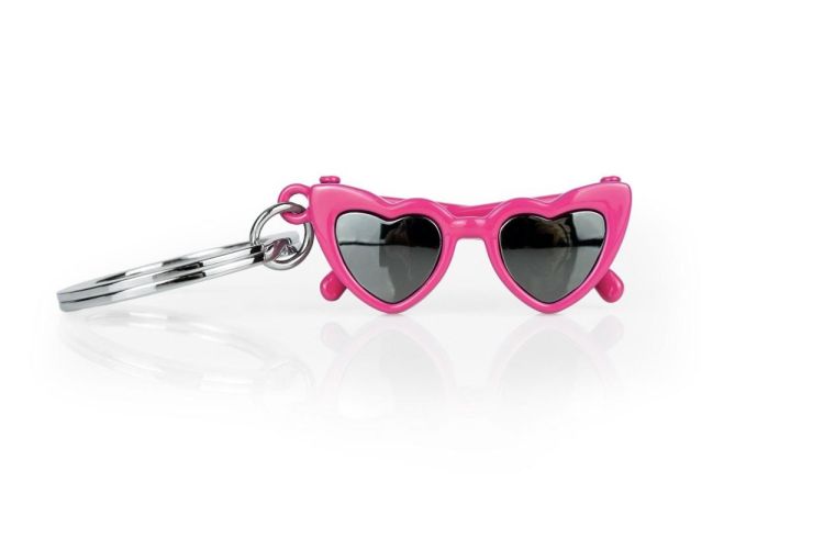 Chocli Keychain Heart Shaped Glasses (Pink) - Panache (Koksijde)