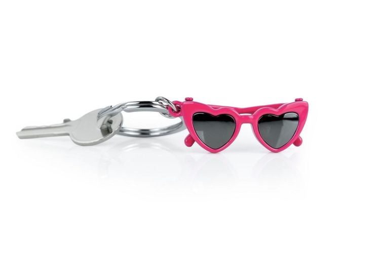 Chocli Keychain Heart Shaped Glasses (Pink) - Panache (Koksijde)