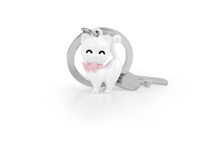 Chocli Keychain House Cat (White) - Panache (Koksijde)