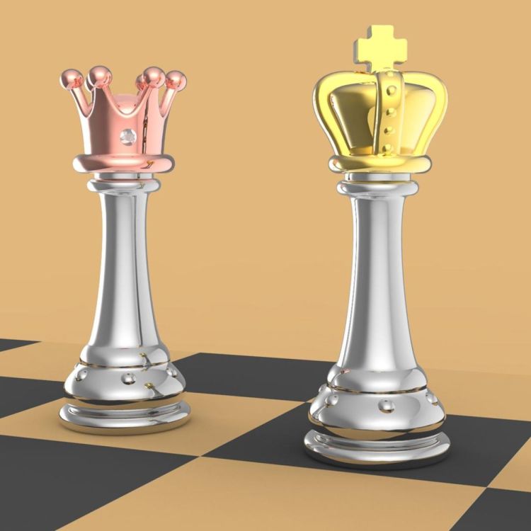 Chocli Keychain King Chess (Multi) - Panache (Koksijde)