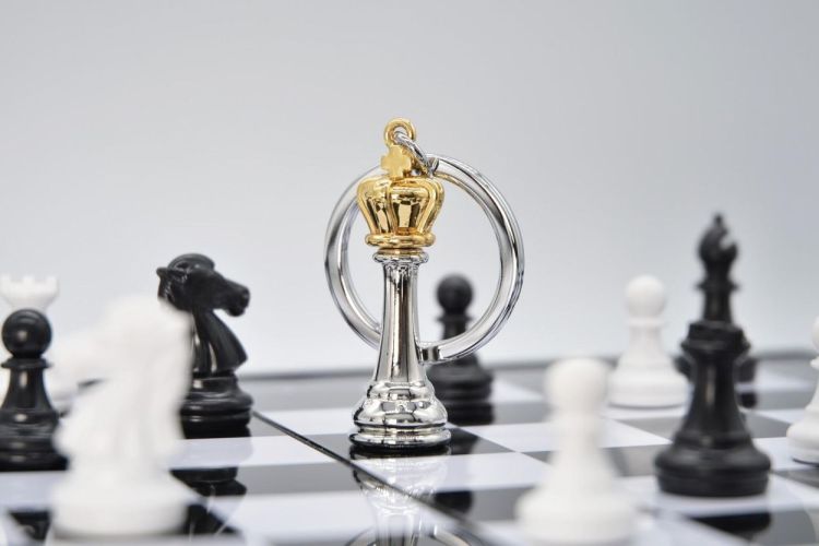 Chocli Keychain King Chess (Multi) - Panache (Koksijde)