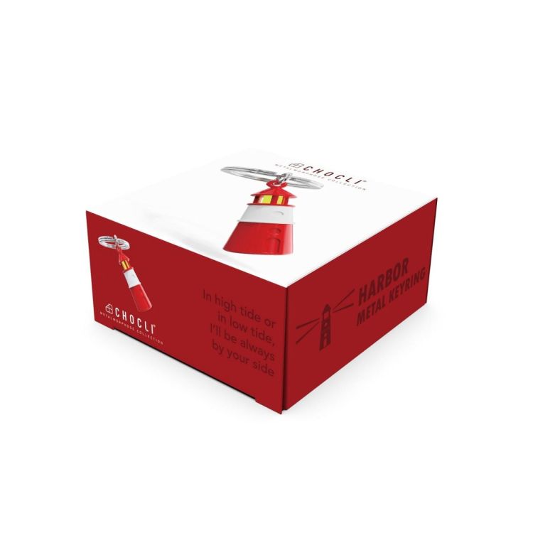 Chocli Keychain Lighthouse (Red) - Panache (Koksijde)
