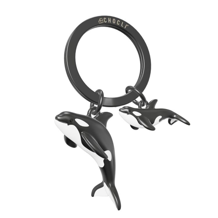 Chocli Keychain Orca with baby (Multi) - Panache (Koksijde)