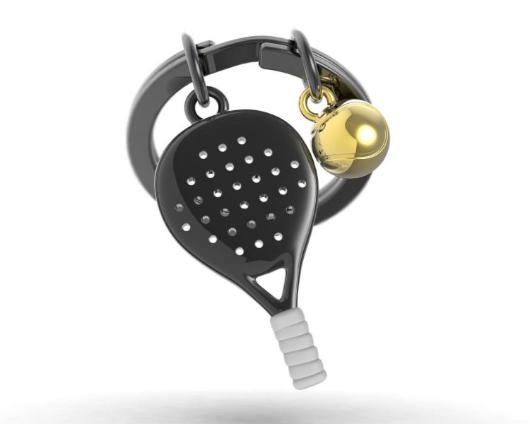 Chocli Keychain Padel racquet with Ball (Multi) - Panache (Koksijde)