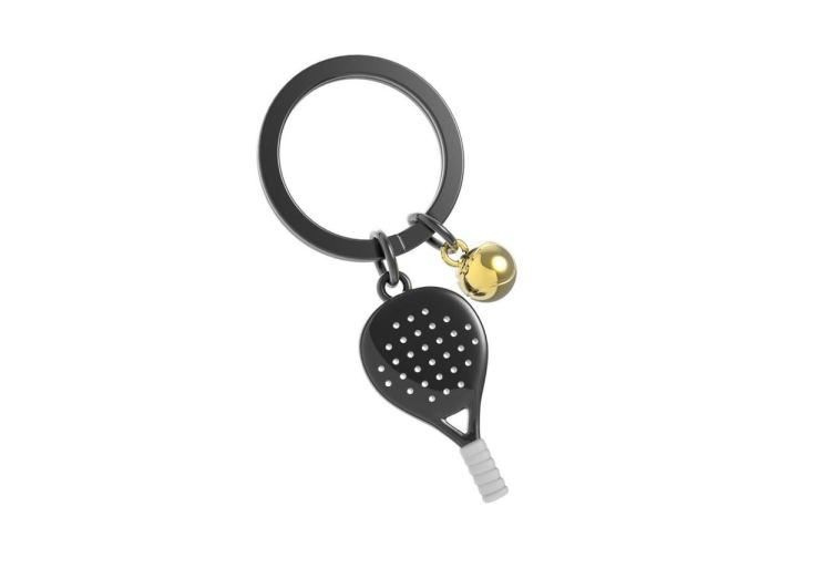 Chocli Keychain Padel racquet with Ball (Multi) - Panache (Koksijde)