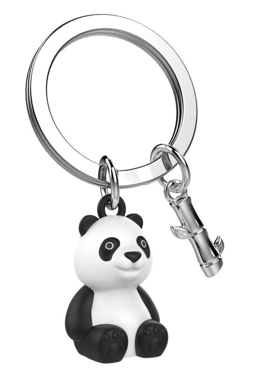 Chocli Keychain Panda with Bamboo (Black & White) - Panache (Koksijde)