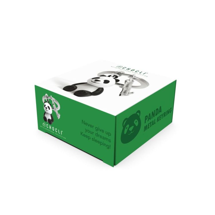 Chocli Keychain Panda with Bamboo (Black & White) - Panache (Koksijde)