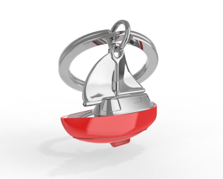 Chocli Keychain Sailing Boat (Red) - Panache (Koksijde)