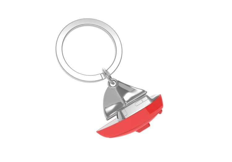Chocli Keychain Sailing Boat (Red) - Panache (Koksijde)