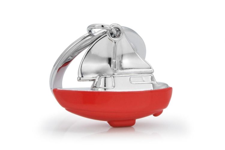 Chocli Keychain Sailing Boat (Red) - Panache (Koksijde)