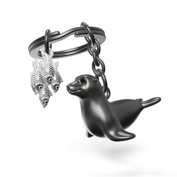Chocli Keychain Seal with Fishes (Bullet) - Panache (Koksijde)